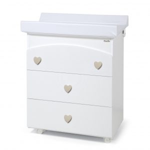 Bagnetto-Base-3-cassetto-bianco-con-pomi-a-cuore-Tortora